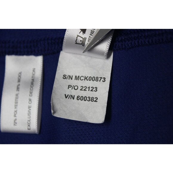 Cutter & Buck men's 1/4 zip mock‎ neck DryTec Luxe wool blend golf shirt M - Picture 9 of 12